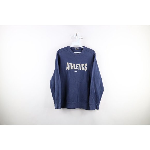 Nike Other - Vintage Nike Mens Small Faded Travis Scott Center Swoosh Crewneck Sweatshirt